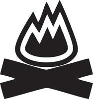 Fire hot icon symbol image vector. Illustration of the danger fire burn image design. EPS 10 vector