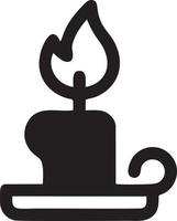 Fire hot icon symbol image vector. Illustration of the danger fire burn image design. EPS 10 vector