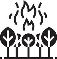 Fire hot icon symbol image vector. Illustration of the danger fire burn image design. EPS 10 vector