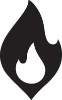 Fire hot icon symbol image vector. Illustration of the danger fire burn image design. EPS 10 vector