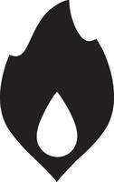 Fire hot icon symbol image vector. Illustration of the danger fire burn image design. EPS 10 vector