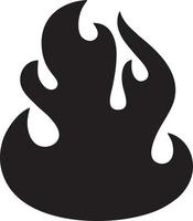 Fire hot icon symbol image vector. Illustration of the danger fire burn image design. EPS 10 vector