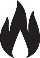 Fire hot icon symbol image vector. Illustration of the danger fire burn image design. EPS 10 vector