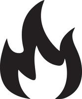 Fire hot icon symbol image vector. Illustration of the danger fire burn image design. EPS 10 vector