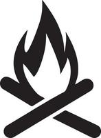 Fire hot icon symbol image vector. Illustration of the danger fire burn image design. EPS 10 vector