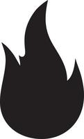 Fire hot icon symbol image vector. Illustration of the danger fire burn image design. EPS 10 vector