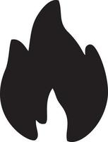 Fire hot icon symbol image vector. Illustration of the danger fire burn image design. EPS 10 vector