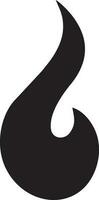 Fire hot icon symbol image vector. Illustration of the danger fire burn image design. EPS 10 vector