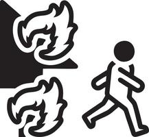 Fire hot icon symbol image vector. Illustration of the danger fire burn image design. EPS 10 vector