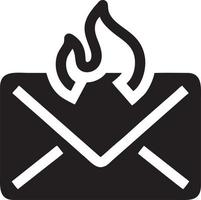 Fire hot icon symbol image vector. Illustration of the danger fire burn image design. EPS 10 vector