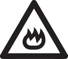 Fire hot icon symbol image vector. Illustration of the danger fire burn image design. EPS 10 vector