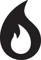 Fire hot icon symbol image vector. Illustration of the danger fire burn image design. EPS 10 vector