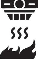 Fire hot icon symbol image vector. Illustration of the danger fire burn image design. EPS 10 vector