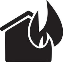 Fire hot icon symbol image vector. Illustration of the danger fire burn image design. EPS 10 vector