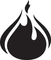 Fire hot icon symbol image vector. Illustration of the danger fire burn image design. EPS 10 vector