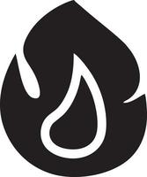 Fire hot icon symbol image vector. Illustration of the danger fire burn image design. EPS 10 vector