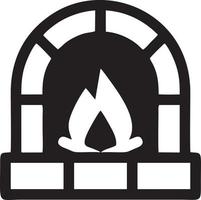 Fire hot icon symbol image vector. Illustration of the danger fire burn image design. EPS 10 vector