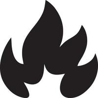 Fire hot icon symbol image vector. Illustration of the danger fire burn image design. EPS 10 vector