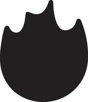 Fire hot icon symbol image vector. Illustration of the danger fire burn image design. EPS 10 vector