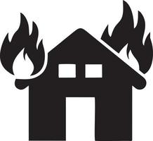 Fire hot icon symbol image vector. Illustration of the danger fire burn image design. EPS 10 vector