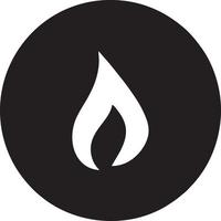 Fire hot icon symbol image vector. Illustration of the danger fire burn image design. EPS 10 vector