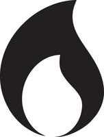 Fire hot icon symbol image vector. Illustration of the danger fire burn image design. EPS 10 vector