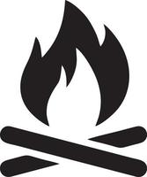 Fire hot icon symbol image vector. Illustration of the danger fire burn image design. EPS 10 vector