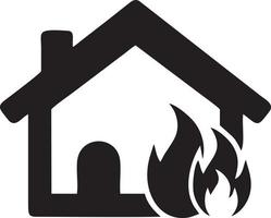 Fire hot icon symbol image vector. Illustration of the danger fire burn image design. EPS 10 vector