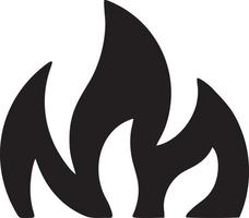 Fire hot icon symbol image vector. Illustration of the danger fire burn image design. EPS 10 vector