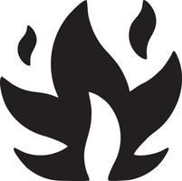 Fire hot icon symbol image vector. Illustration of the danger fire burn image design. EPS 10 vector