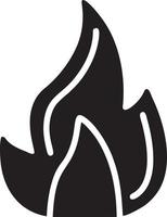 Fire hot icon symbol image vector. Illustration of the danger fire burn image design. EPS 10 vector