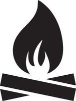 Fire hot icon symbol image vector. Illustration of the danger fire burn image design. EPS 10 vector