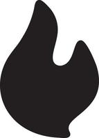 Fire hot icon symbol image vector. Illustration of the danger fire burn image design. EPS 10 vector