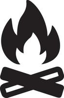 Fire hot icon symbol image vector. Illustration of the danger fire burn image design. EPS 10 vector