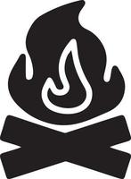 Fire hot icon symbol image vector. Illustration of the danger fire burn image design. EPS 10 vector