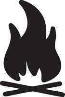 Fire hot icon symbol image vector. Illustration of the danger fire burn image design. EPS 10 vector