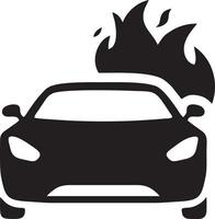 Fire hot icon symbol image vector. Illustration of the danger fire burn image design. EPS 10 vector