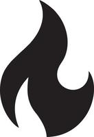 Fire hot icon symbol image vector. Illustration of the danger fire burn image design. EPS 10 vector