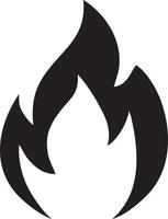 Fire hot icon symbol image vector. Illustration of the danger fire burn image design. EPS 10 vector