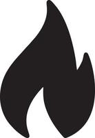 Fire hot icon symbol image vector. Illustration of the danger fire burn image design. EPS 10 vector