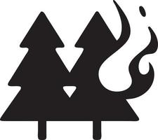 Fire hot icon symbol image vector. Illustration of the danger fire burn image design. EPS 10 vector