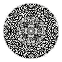 Mandala isolated design element, geometric. vector