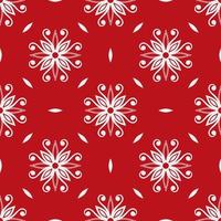 Floral seamless pattern, wallpaper baroque, damask. vector