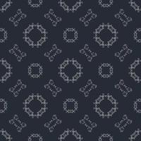 Vector damask seamless pattern background.