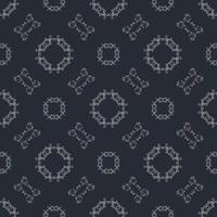 Vector damask seamless pattern background.