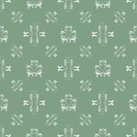Vector vintage decorative pattern design.