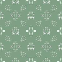 Vector vintage decorative pattern design.