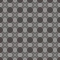 Abstract geometric seamless pattern brown. vector