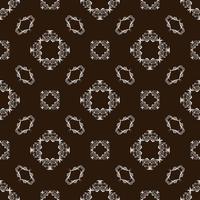 Vector damask seamless pattern background.
