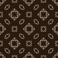 Vector damask seamless pattern background.